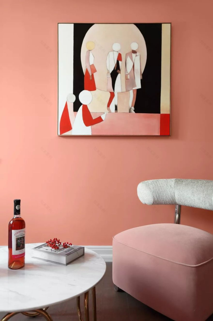 包豪斯色彩碰撞,打造 500 平方米艺术摩登空间-18