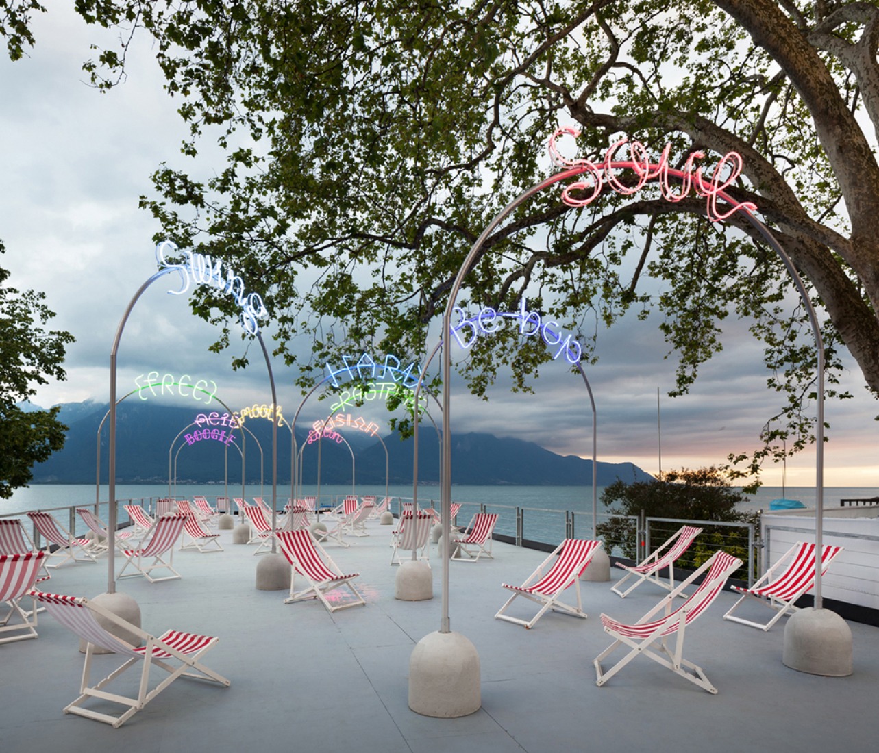 2013年蒙特勒爵士音乐节Bada Bing木板路丨瑞士-5