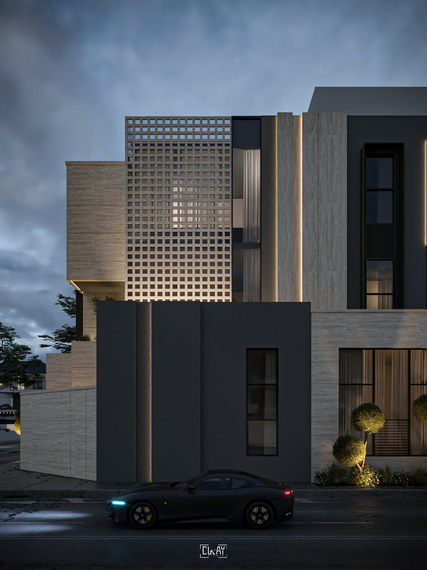 别墅立面设计-6