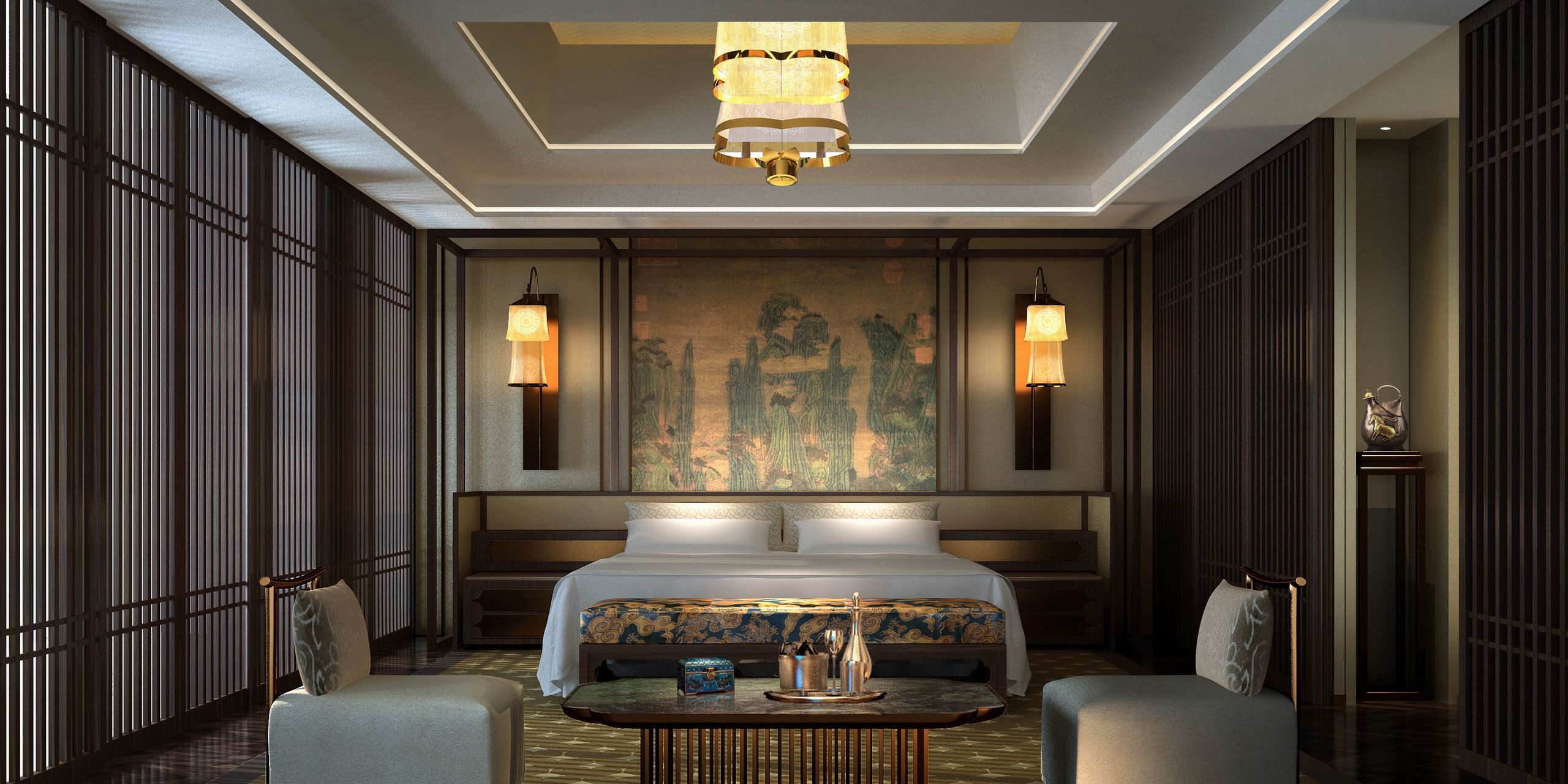 西安临潼悦椿温泉酒店国宾馆正式方案图册-42