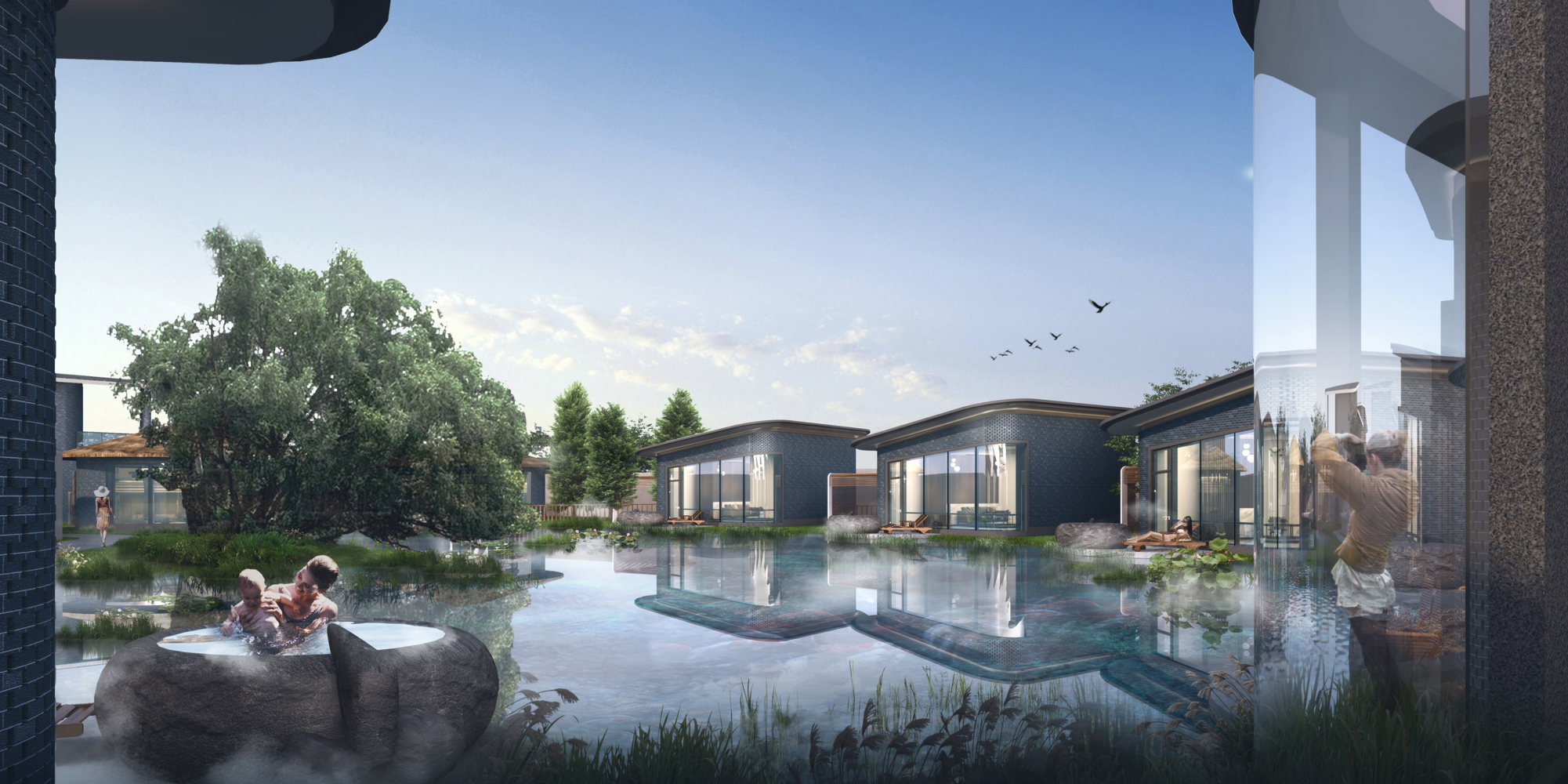 葫芦窝理想村建筑和室内设计方案丨中国天津-5