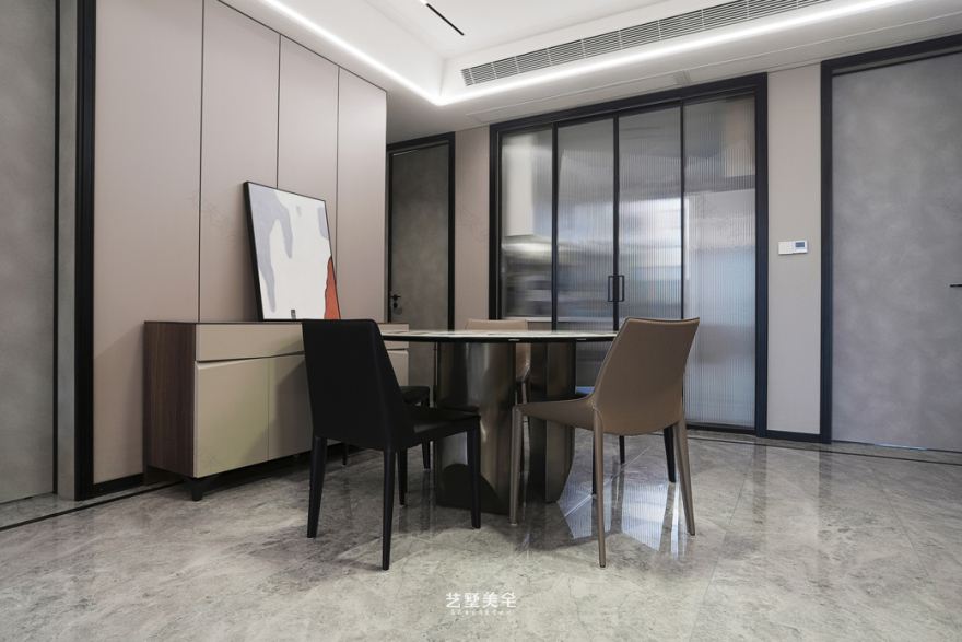 140㎡高级轻奢风实景落地-25