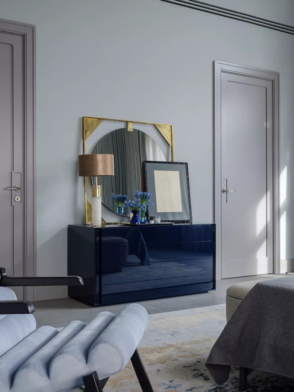 莫斯科优雅轻奢风的别墅-26