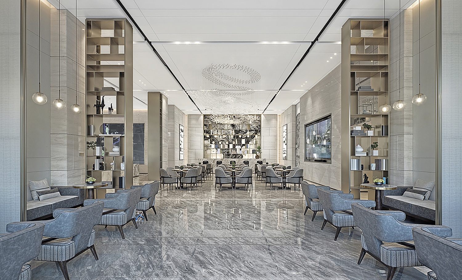 万象湖·售楼处丨中国惠州丨观复营造-32