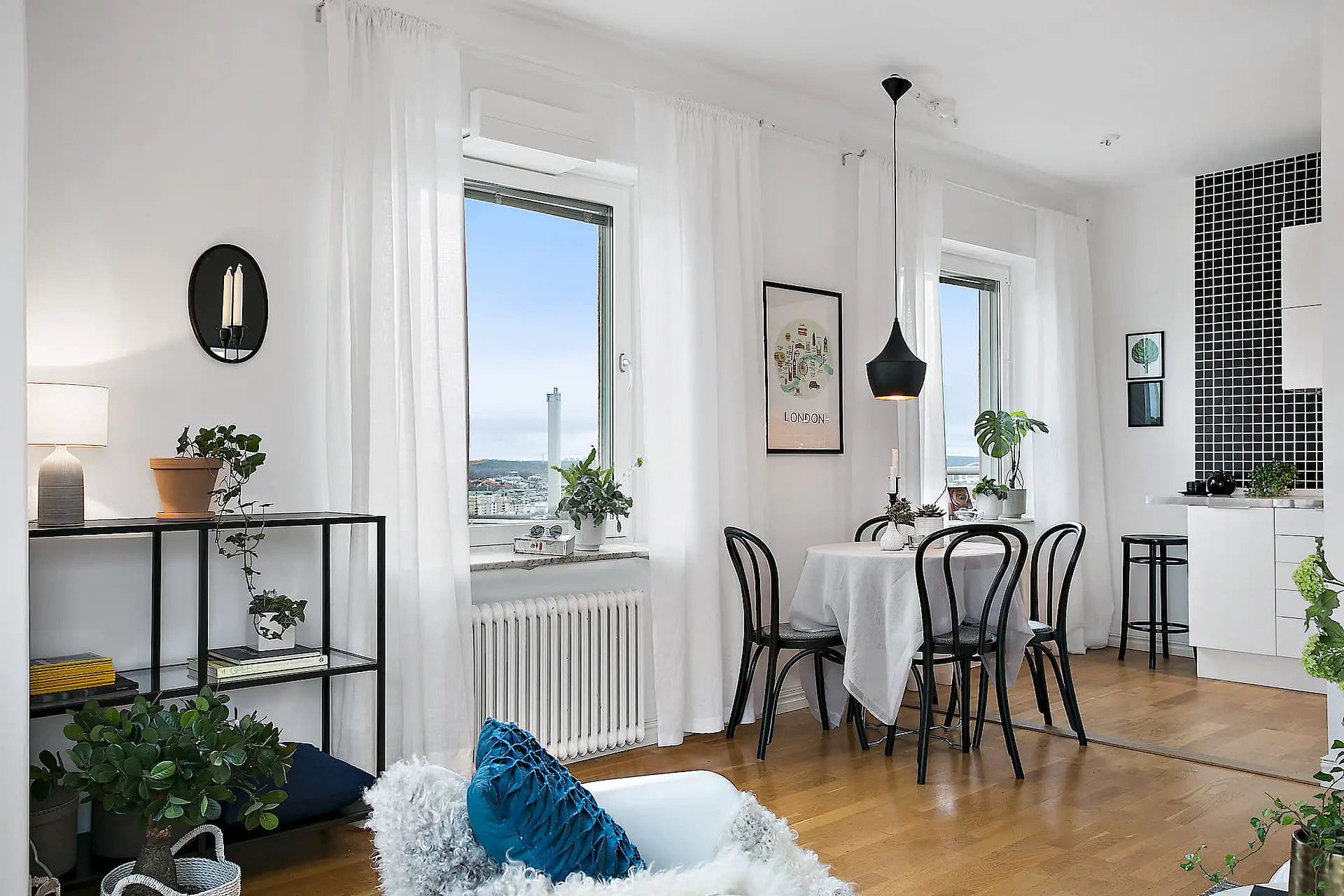 灰色优雅 · 一居室空间设计-5