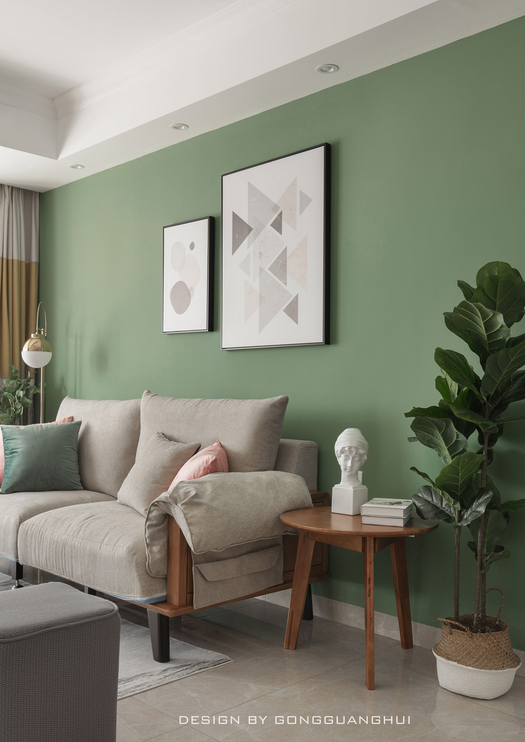 95 后北欧之家 | 北京御园 100 平三室两厅设计案例-20