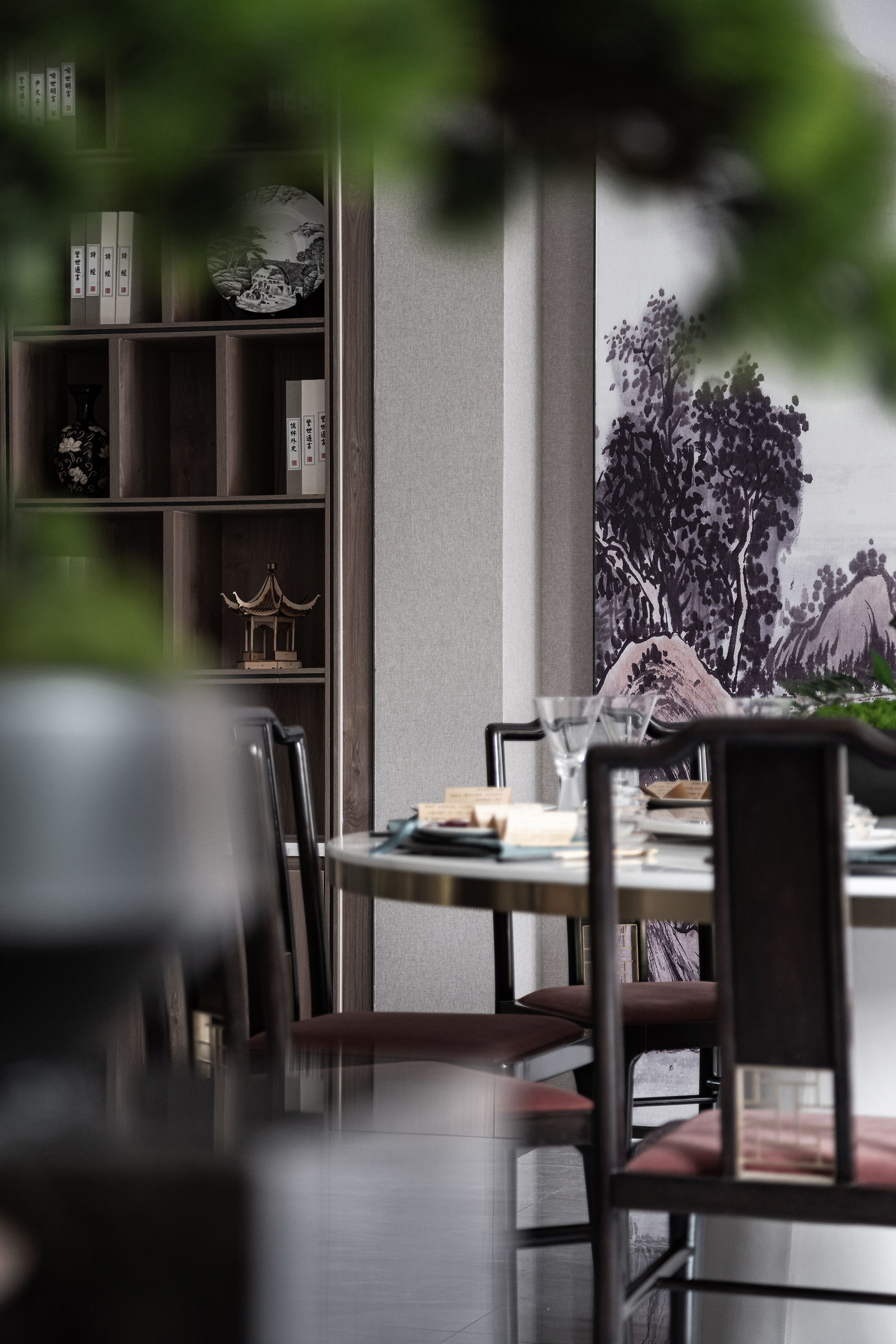 济南雍泉府下叠样板间 | 素雅新中式，融入自然之美-36