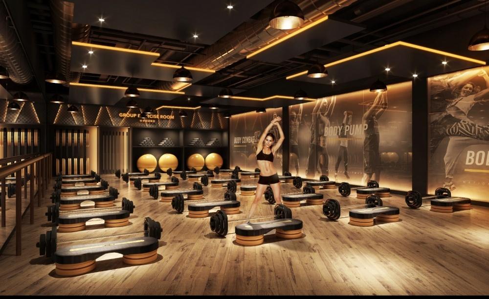 
未来感重工业科幻风健身房 -4