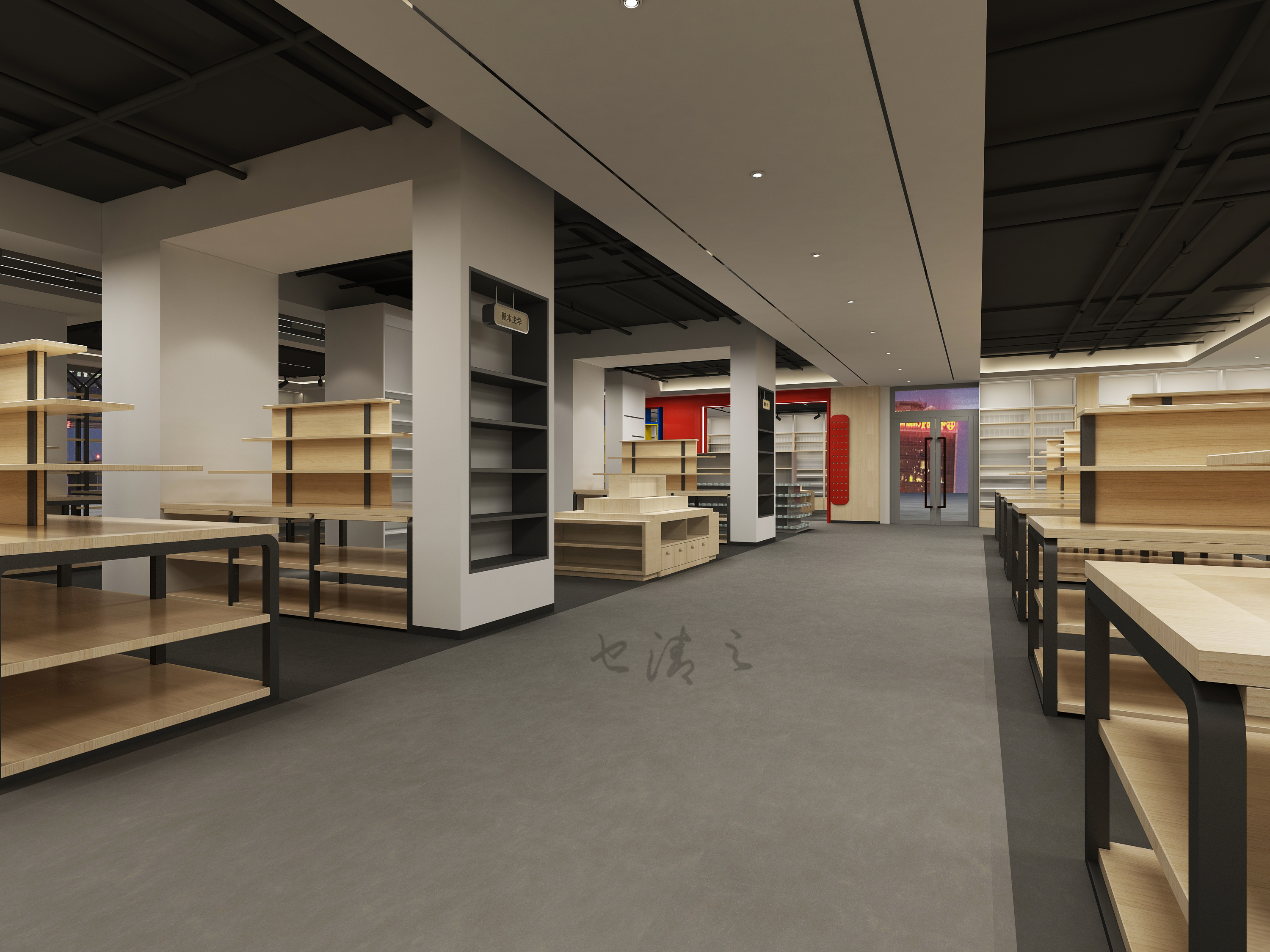 得力文具展厅设计-4