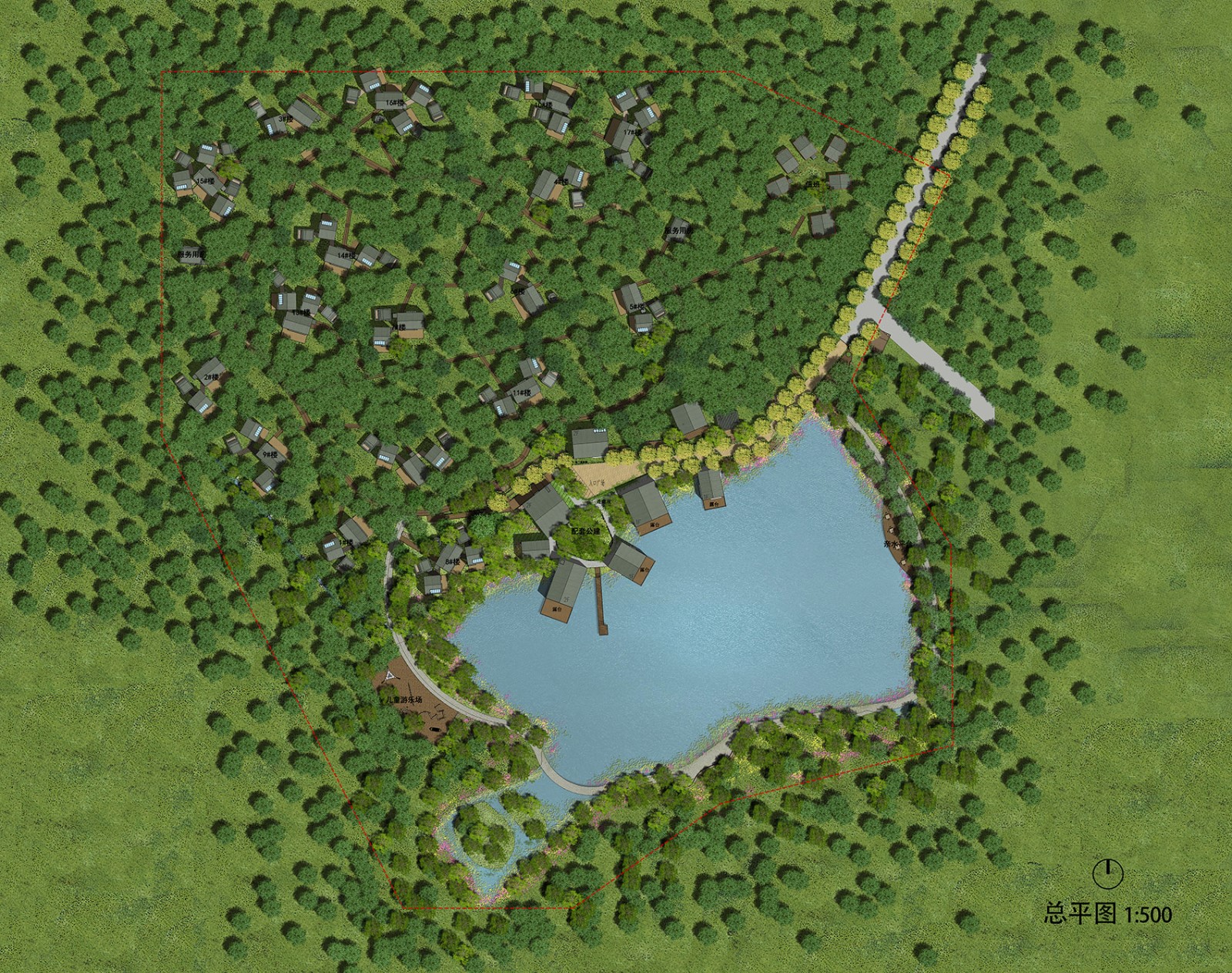 南京桠溪高淳枕松度假酒店 / BAU-23