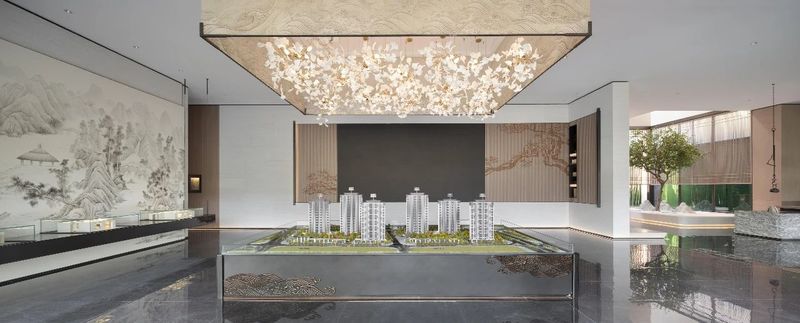 厦门建发·海玥和鸣营销中心 | 现代简约遇上东方美学-23