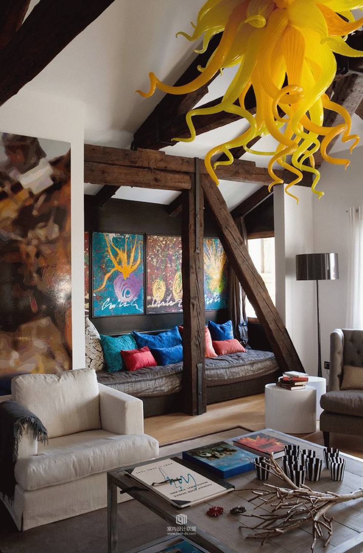 高冷的美女设计师，玩转色彩与艺术-46