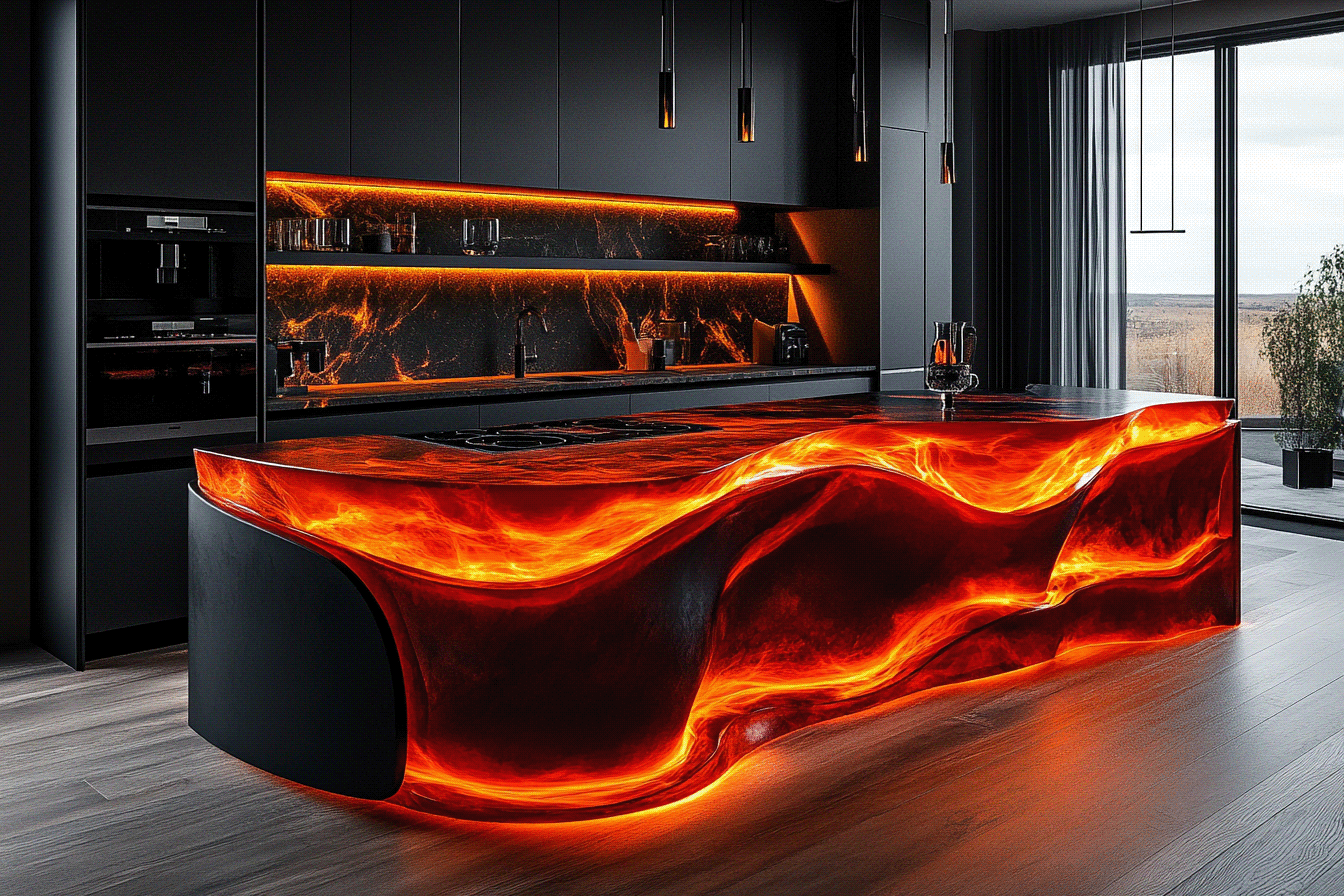 Extraordinary Bespoke Kitchen Islands by AICI-64