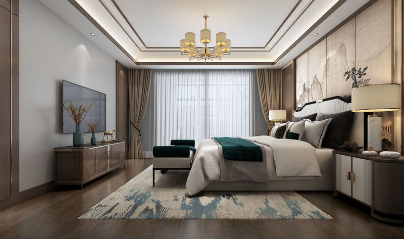 界首花千树新中式设计-16