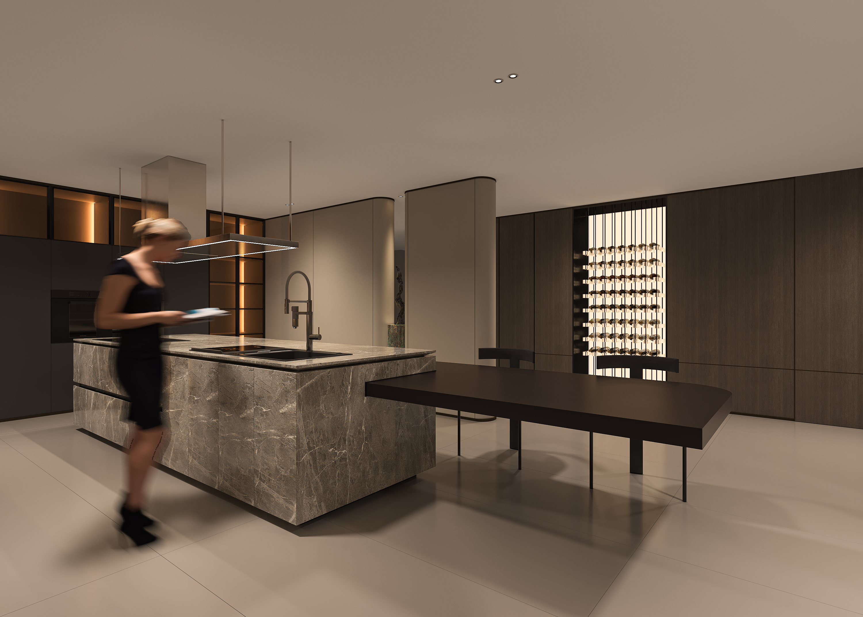 定制展厅丨中国洛阳丨井外空间设计-8