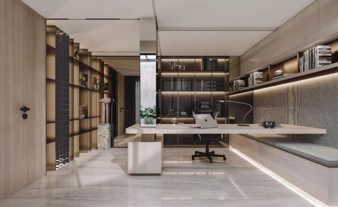 上海虹桥高尔夫别墅 | 无垠设计研究室的现代别墅美学-6