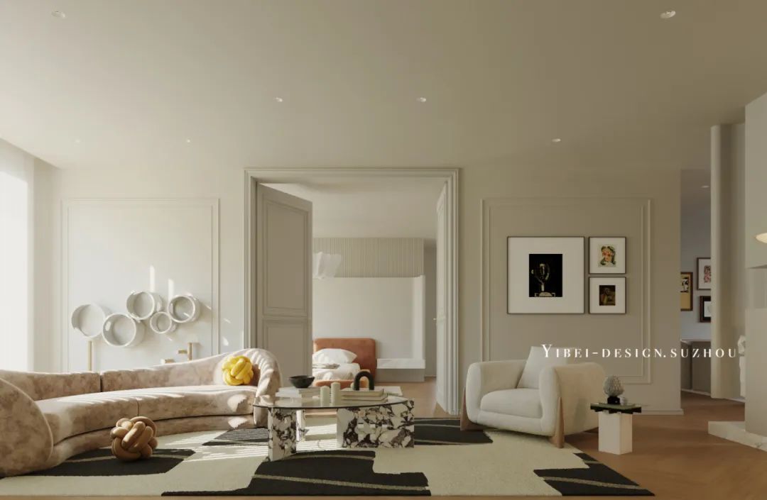 感知法式的美好 · 家装设计丨中国苏州丨YIBEI DESIGN-10