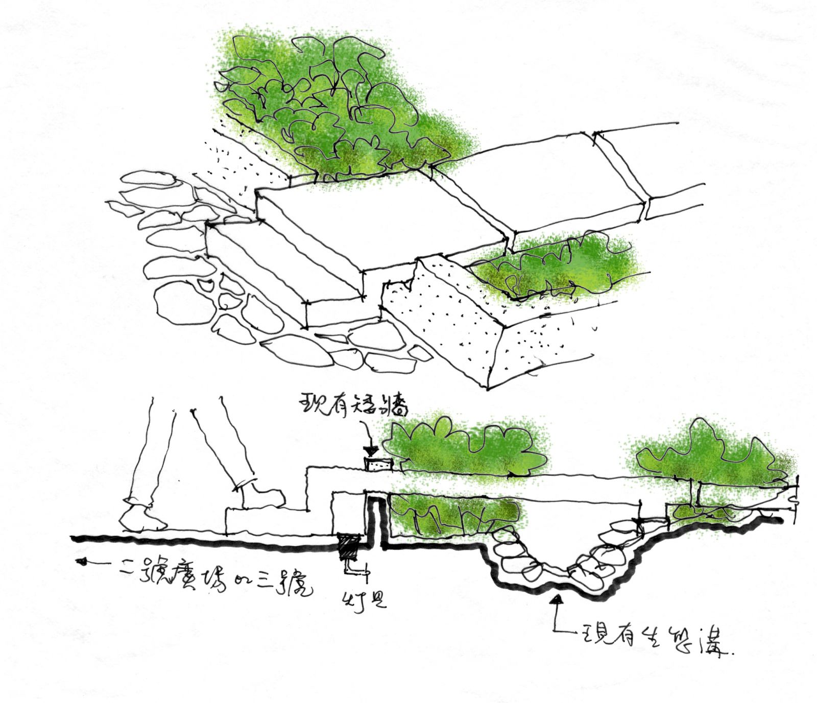 「青山鎮」5號溝住宅社區景觀設計丨中国台湾-11
