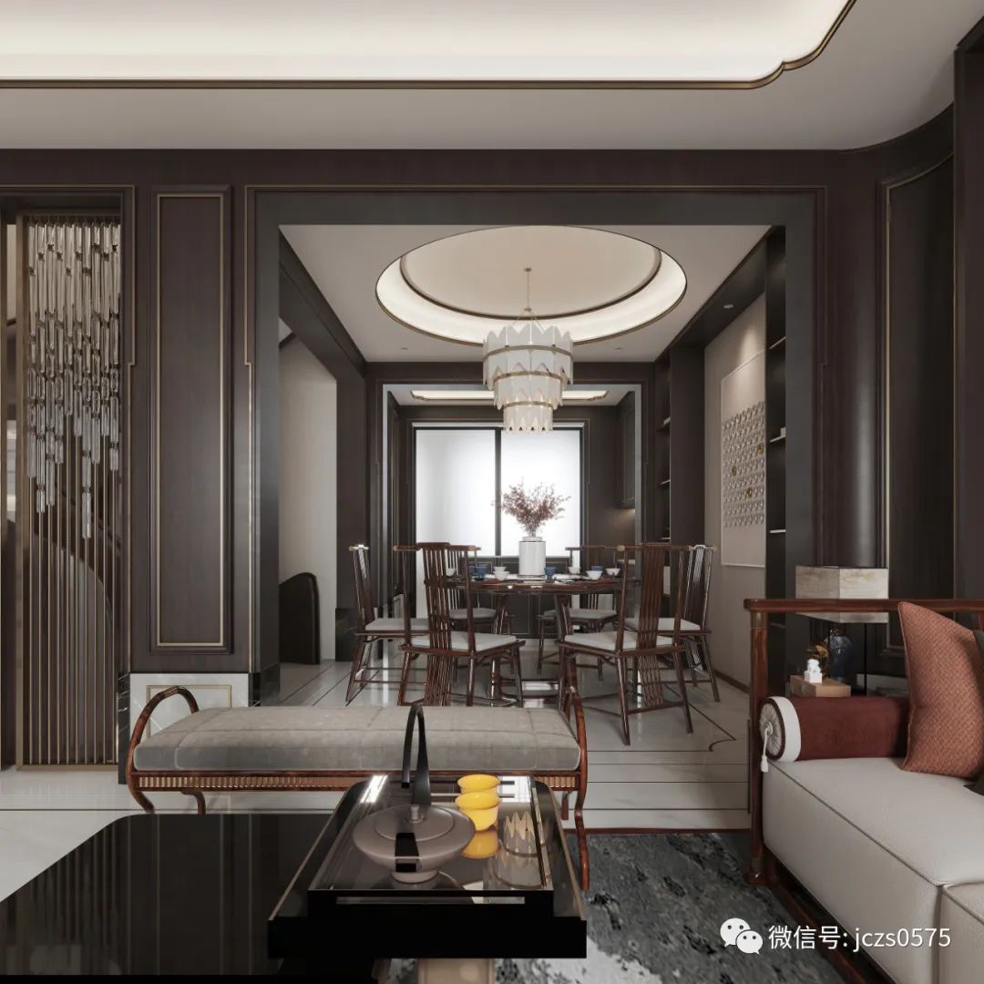 绍兴景瑞尚府 | 东方情怀的室内设计演绎-34