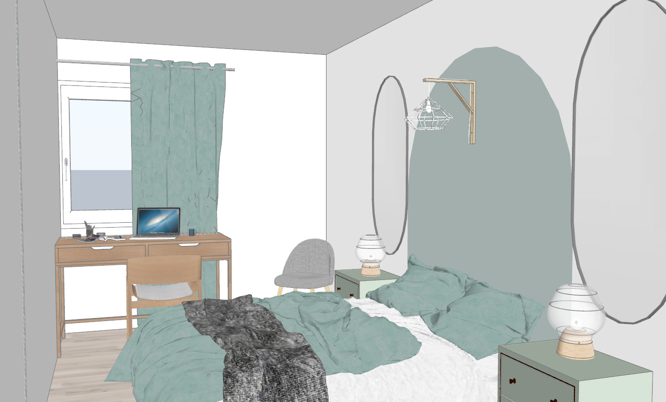 面向学生的合租公寓设计丨法国丨Sandrine Paucher（室内建筑师,装饰师）-23