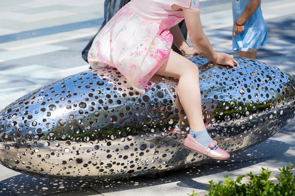 星光璀璨,南信青岛环球金融中心景观设计-62