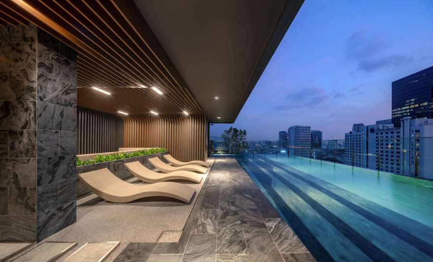 The Line Asoke Ratchada 曼谷高端公寓设计丨泰国曼谷丨Ixora Design Limited-38