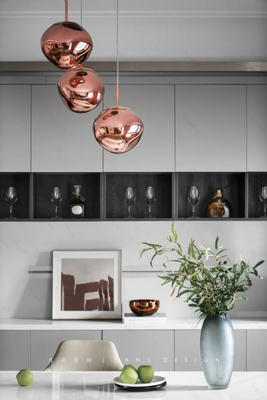 成都 157㎡精装房改造,打造雅奢艺术空间-4