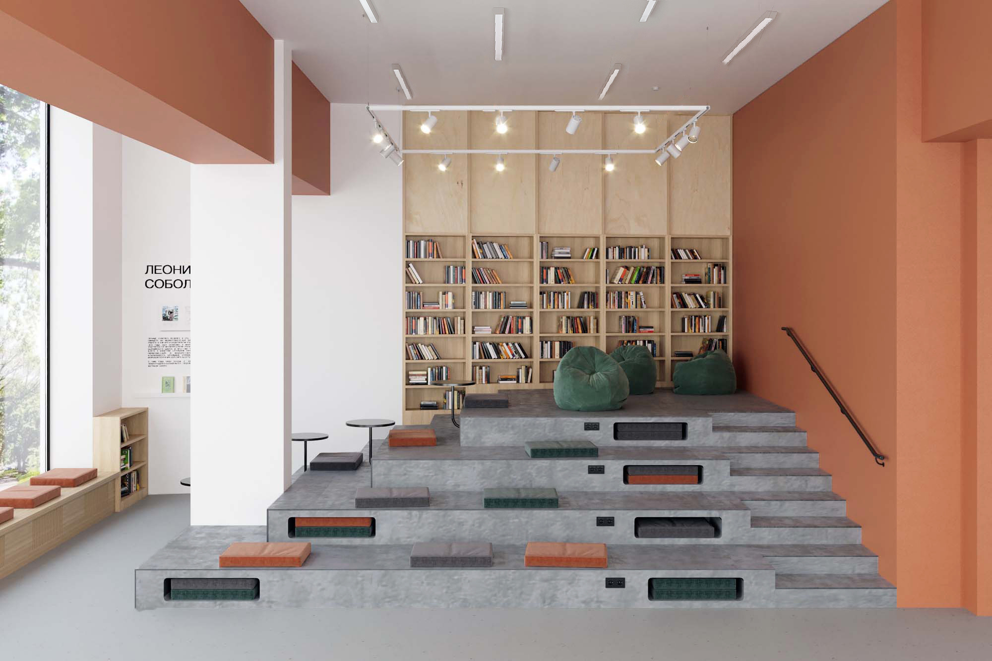 Sobolev 图书馆室内设计丨俄罗斯圣彼得堡-20