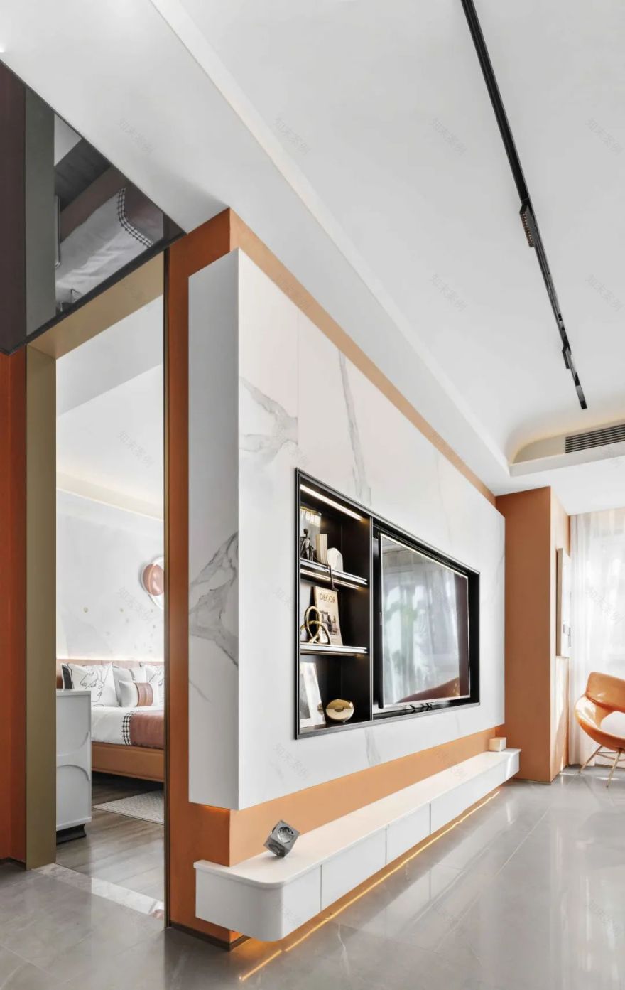 天津 79㎡紧凑户型打造轻奢梦想家-26
