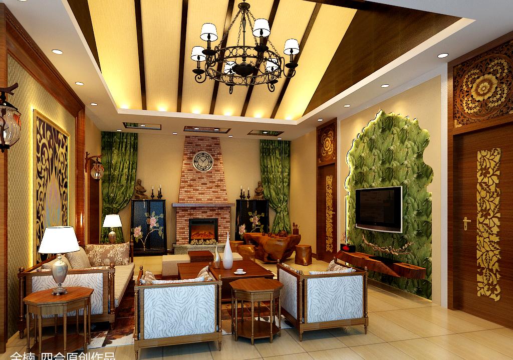 东南亚风情设计与自然共生-18