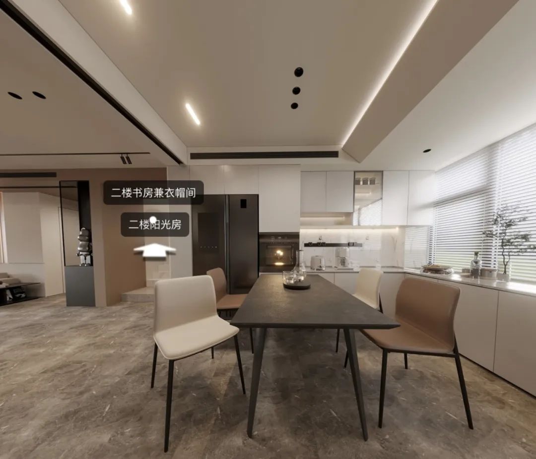 现代轻奢私宅设计丨山舍空间设计-30