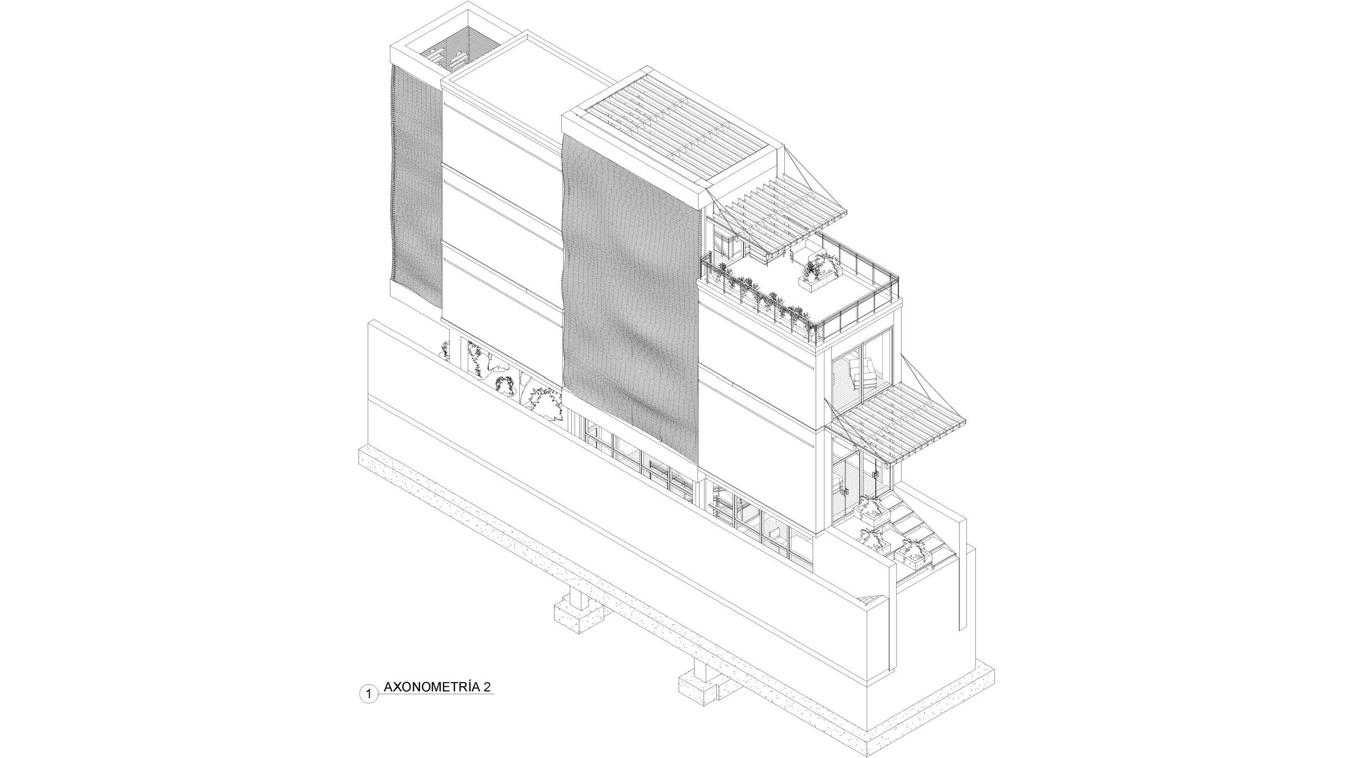 UNC PROYECTO DE LA MATERIA AL ESPACIO: CASA VERTICAL-41