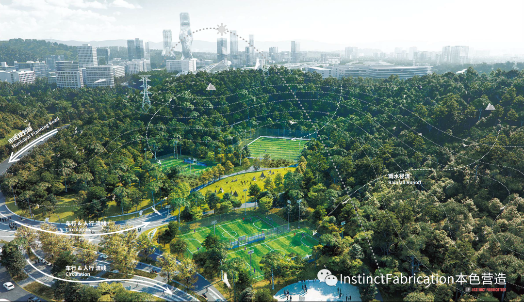 对城市大型郊野公园的设计探索 | 深圳市龙华区的郊野公园设计-57