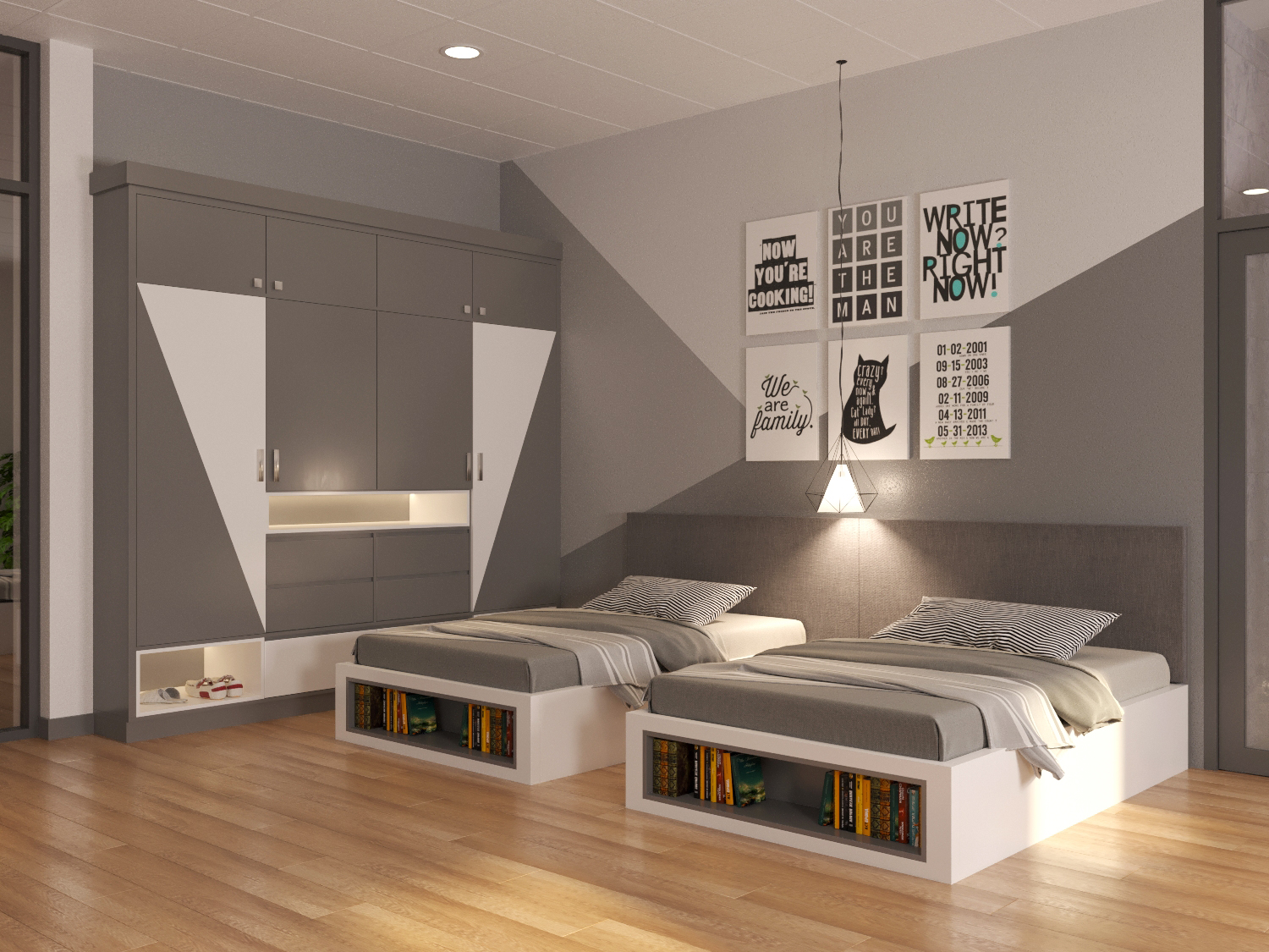 Bedroom for 2 kids-0