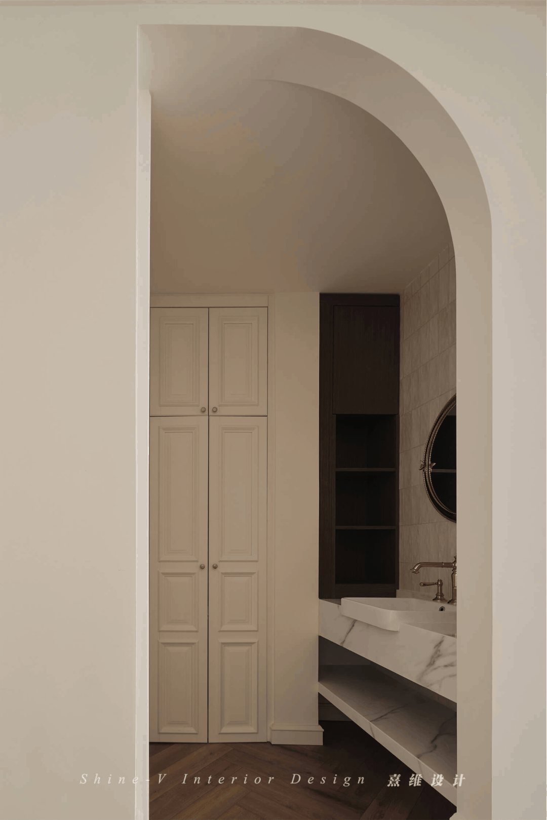 啡夏 · 120㎡轻复古法式优雅之家丨中国南京丨熹维设计-83