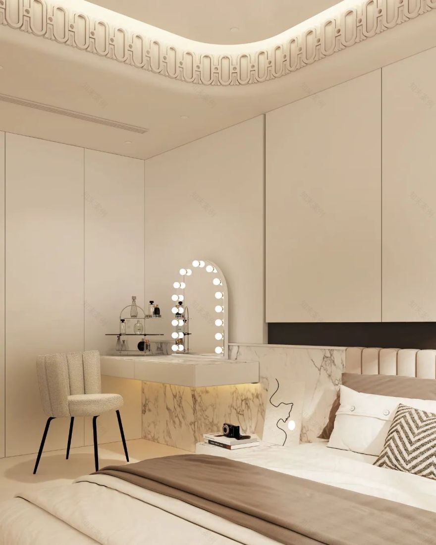 凯旋新世界美妆博主的温馨家居丨TODD 杜特设计-17