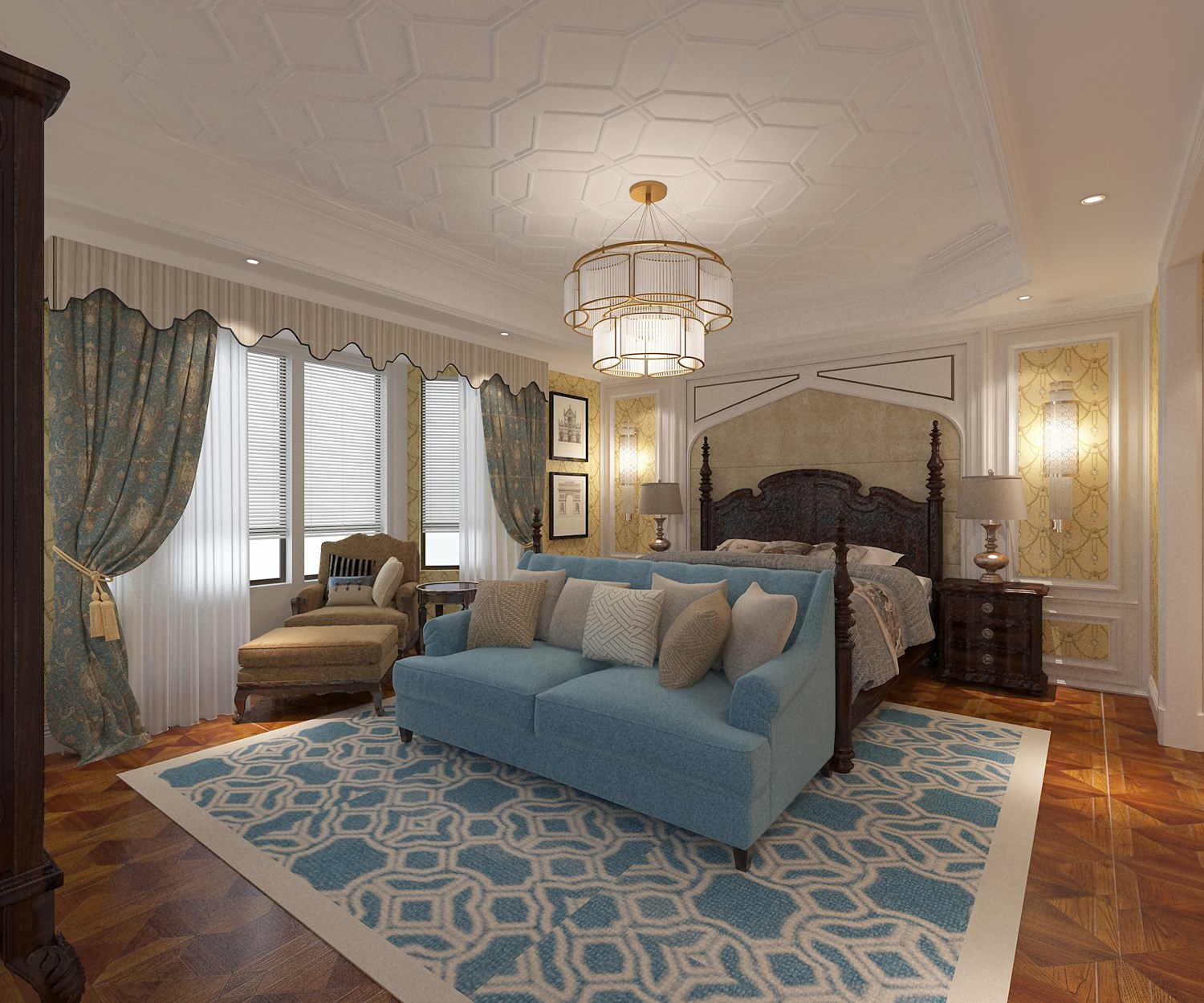 马鞍山英郡领域联排别墅李先生宅邸-13