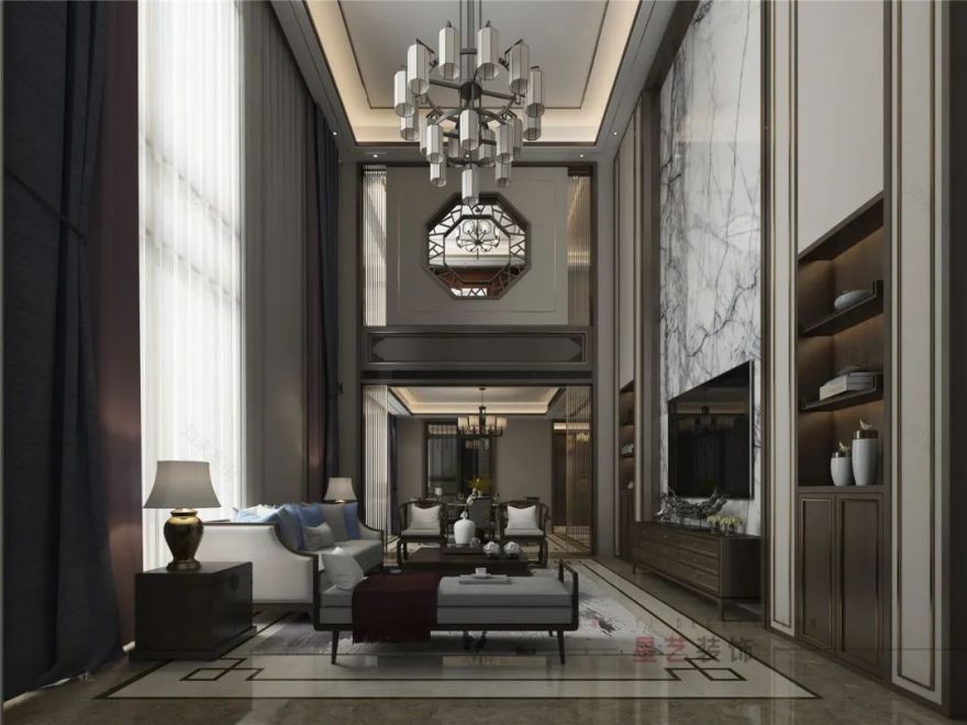 春山旧 · 新中式别墅的东方韵味与自然融合丨侯立原-1