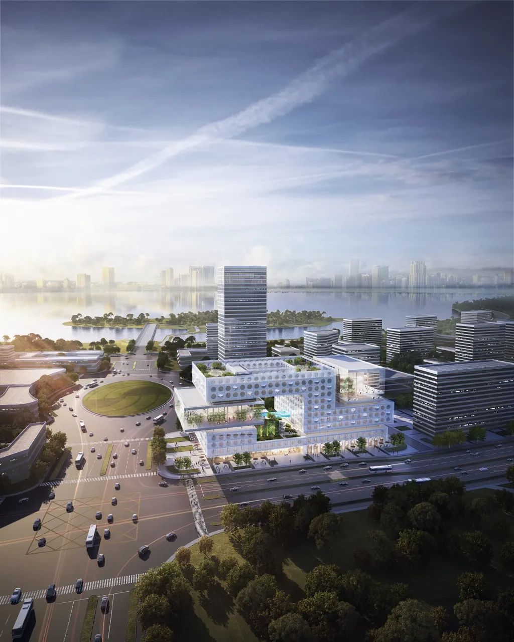 临港润友科技总部丨中国上海丨中国建筑东北设计研究院有限公司-13