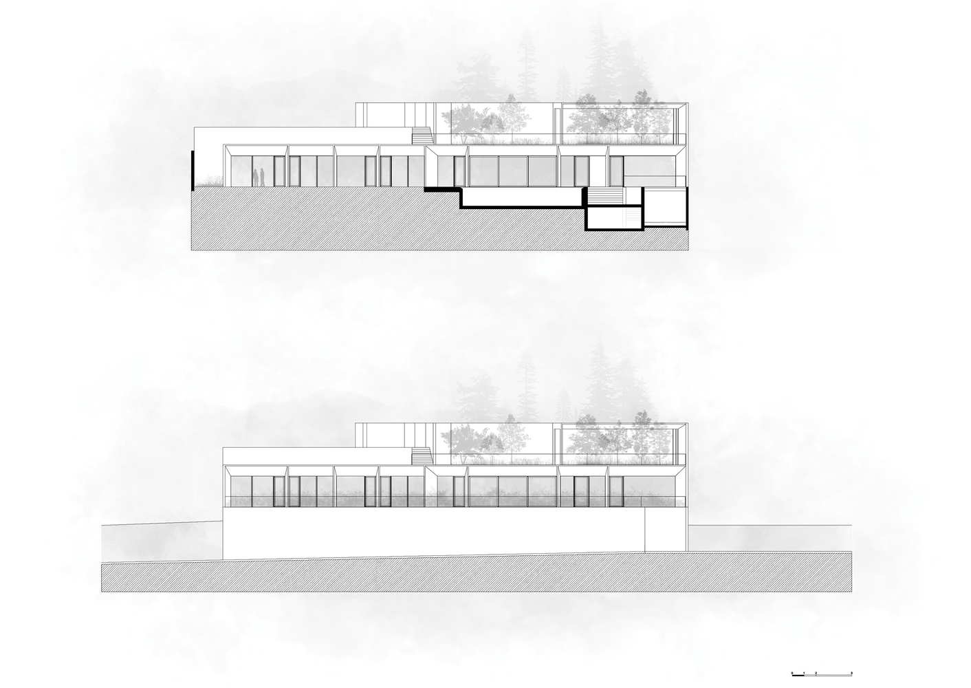 格鲁吉亚单材料混凝土住宅丨NOA Studio-53