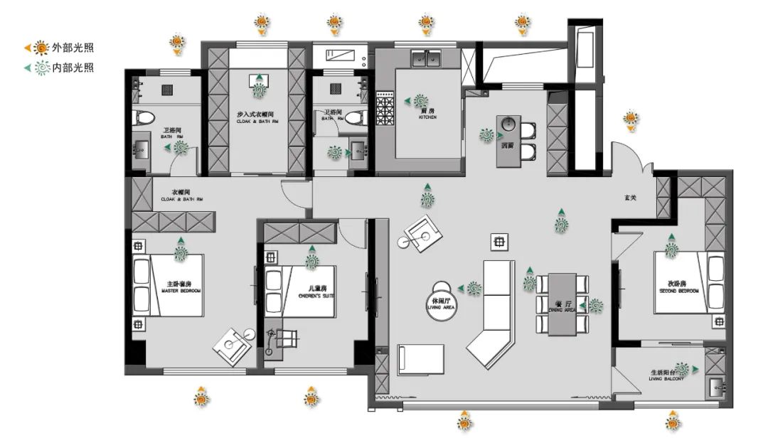 龙湖景粼天著168m²户型解析丨中国常州丨汉秋设计-41
