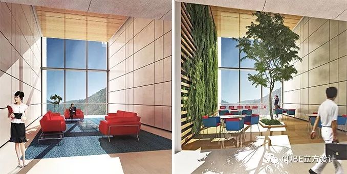 南开大厦 | 城市垂直森林,现代简约生态办公空间-32