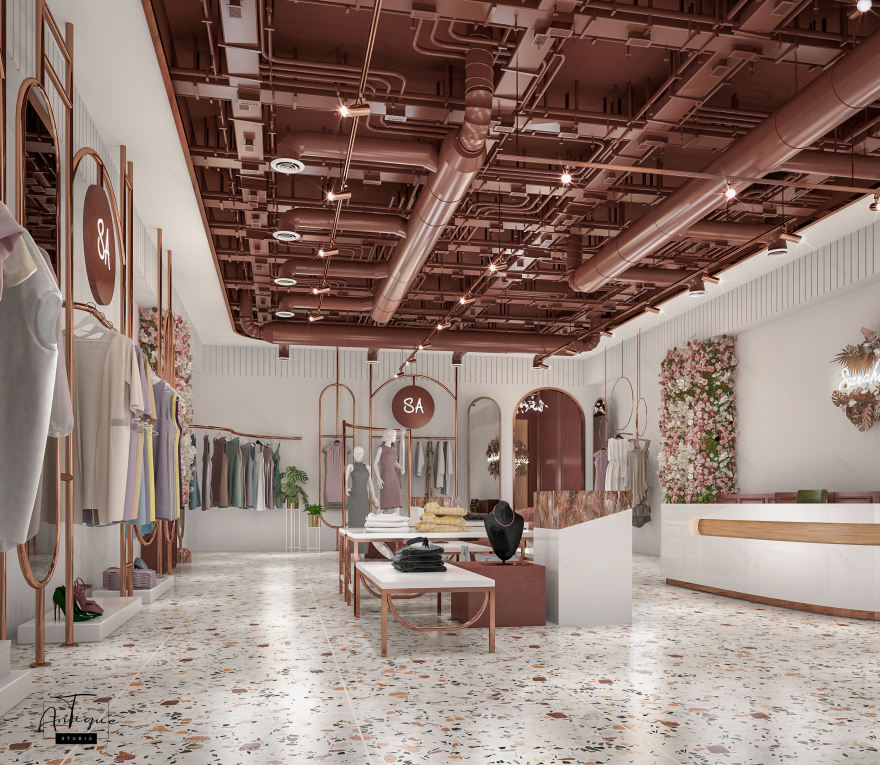 SARAH ABAYA 服装店丨沙特阿拉伯丨ANTIQUE Studios-6