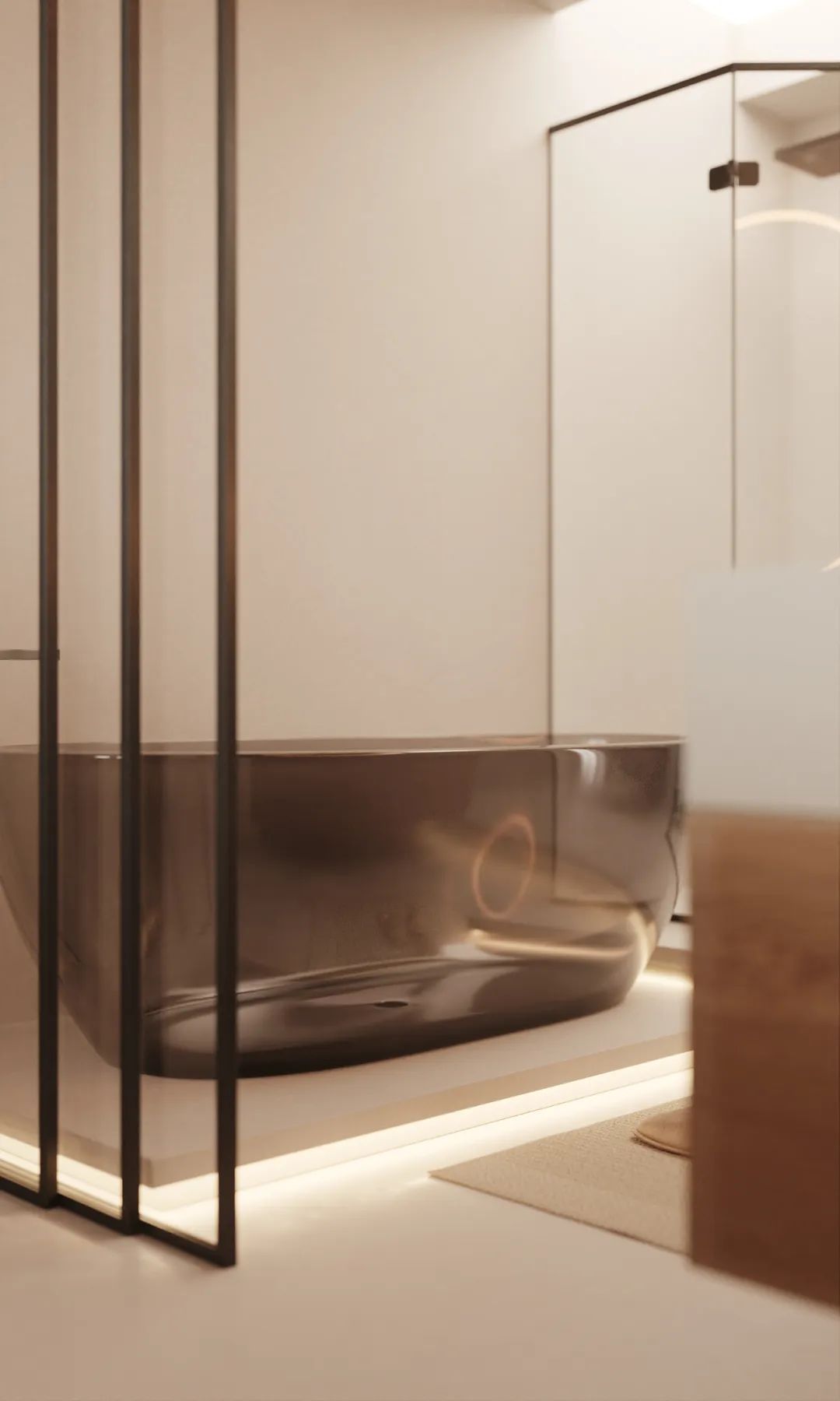 心灵归属之所，恣意的奶油系极简风 | 与空间设计-46