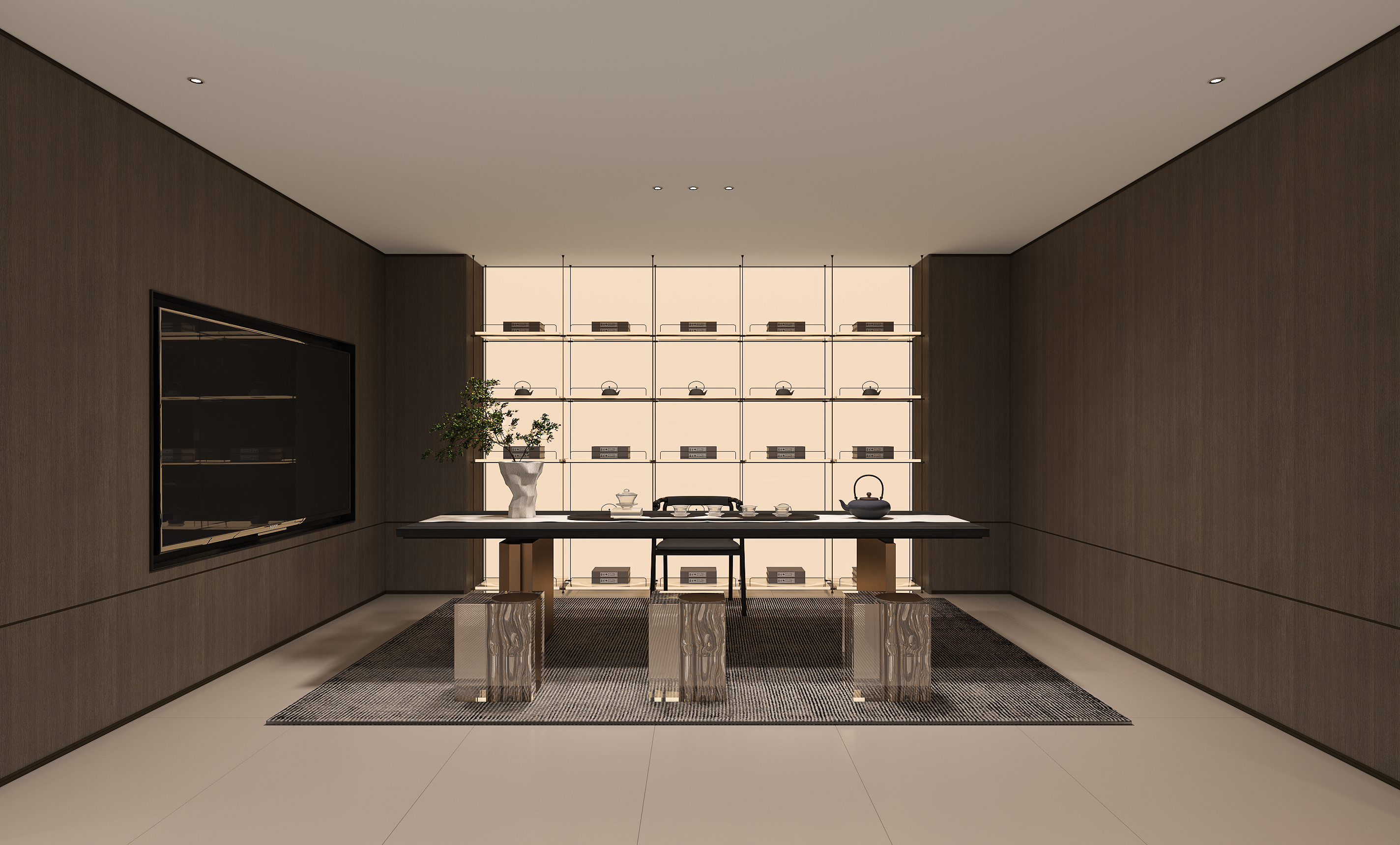 定制展厅丨中国洛阳丨井外空间设计-12