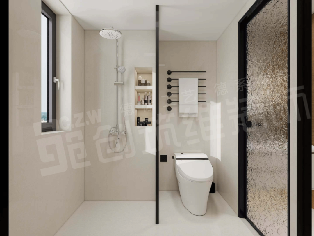 天洋城|65㎡一居现代风案例|36项出错即砸|透明化-流程化 -服务化-维保化-装修更靠谱-34