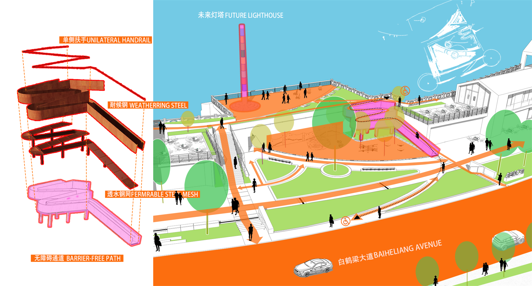 涪陵滨江带城市公共空间景观规划丨中国重庆丨象界设计机构-22