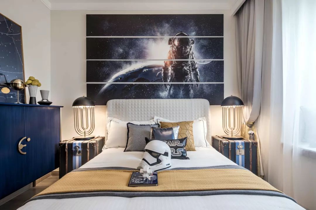 武汉江山境样板房 | 灵魂蓝调的优雅空间-46