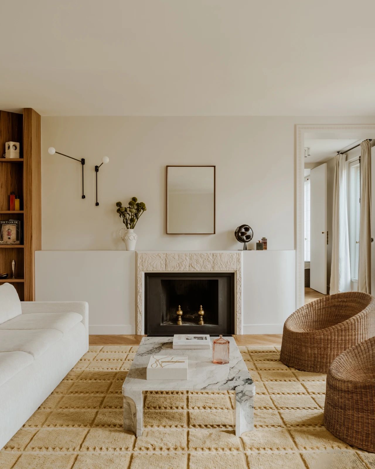 Courcelles平层室内设计丨法国巴黎丨Camille Lequatre-11