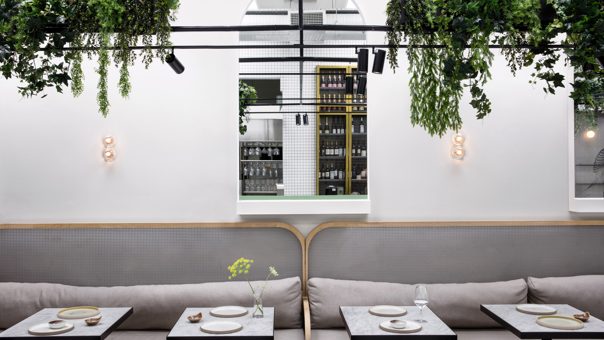 Stella Collective "brings the outside in" for seaside cafe interior-0